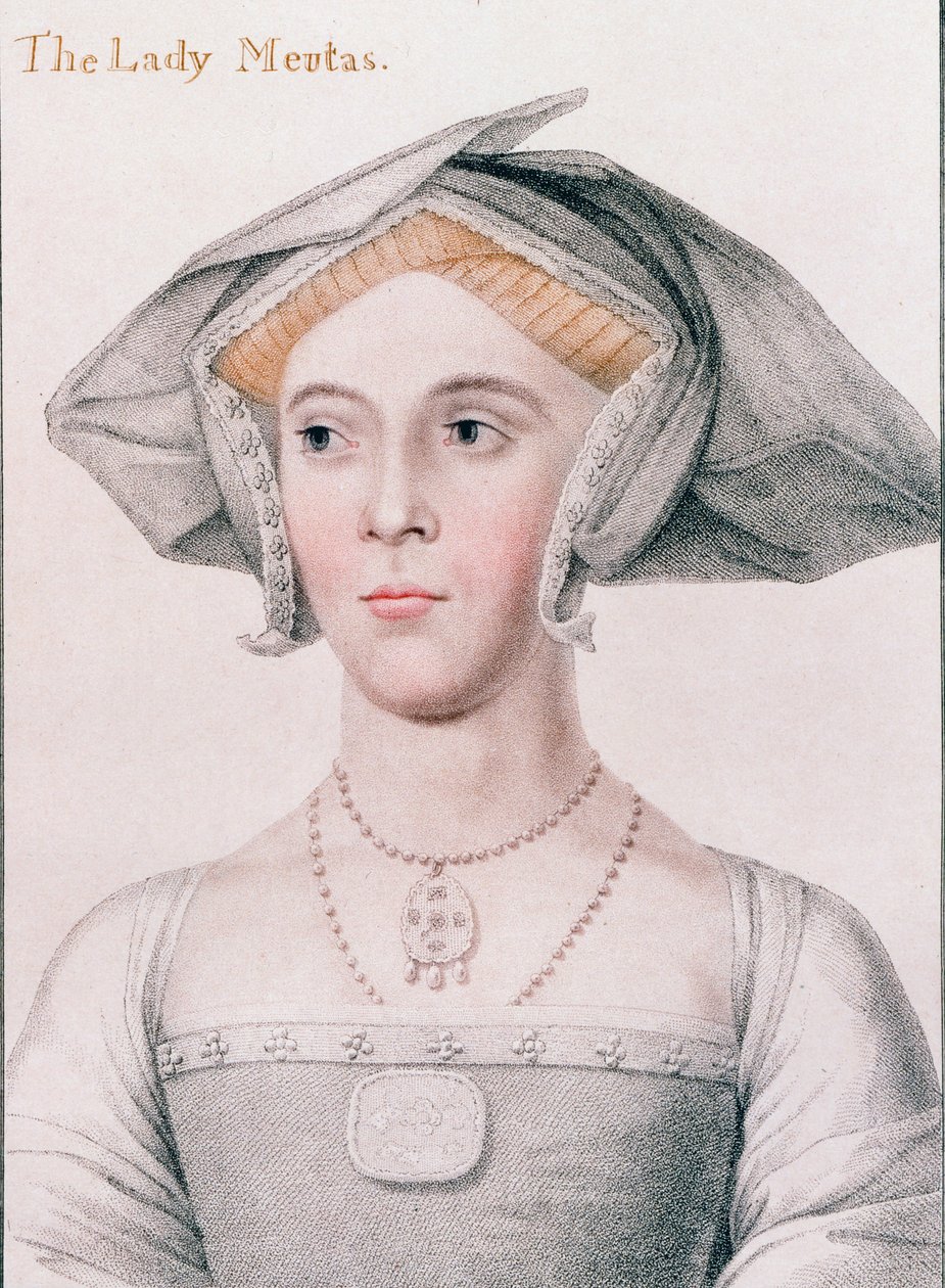 Lady Meutas, 1895 tekijältä Hans Holbein der Jüngere