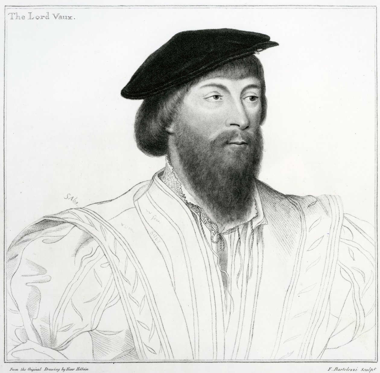 Thomas Vaux, Harrowdenin toinen paroni Vaux tekijältä Hans Holbein der Jüngere