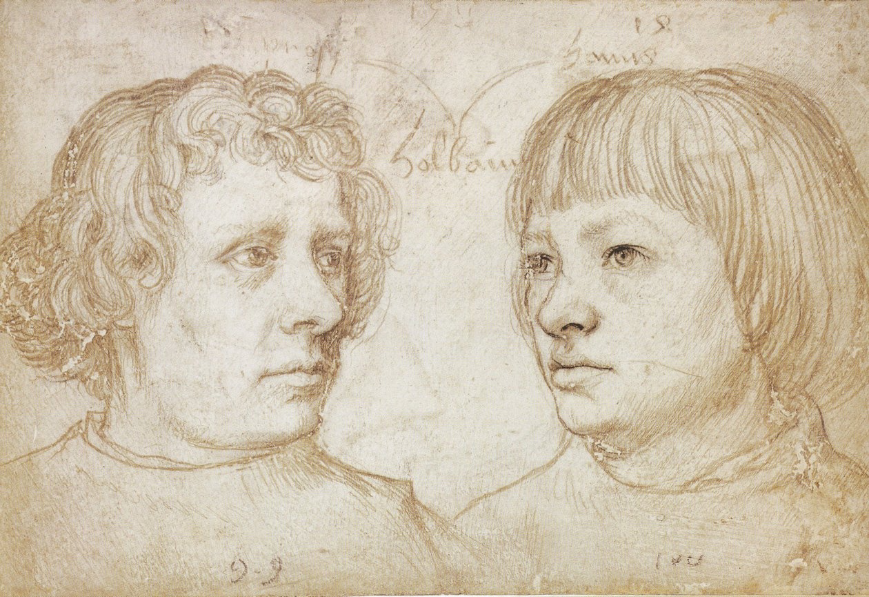 Ambrosius Holbein ja Hans Holbein tekijältä Hans Holbein the Elder