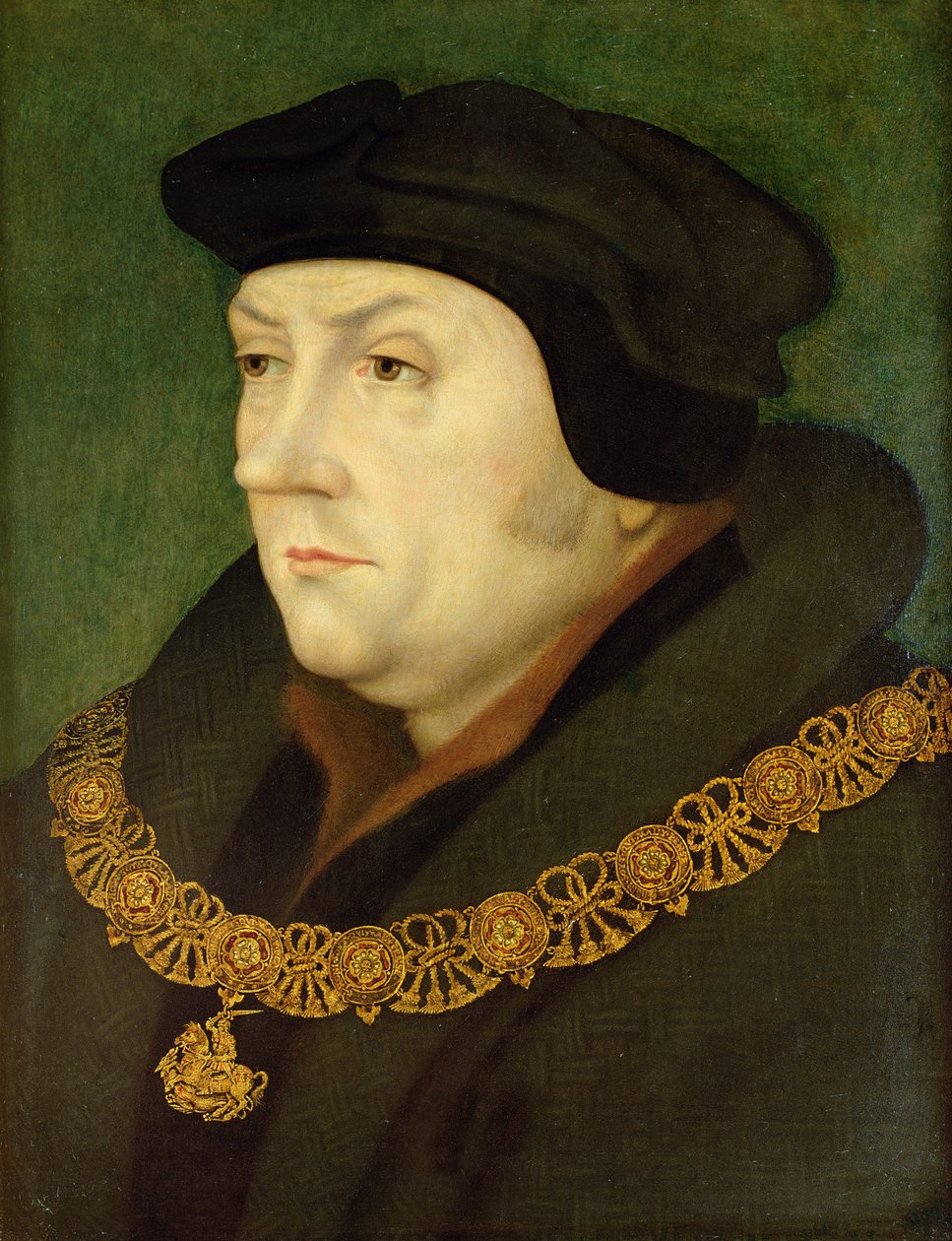Lordi Cromwell, joka käyttää Pyhän Yrjön ritarikuntaa tekijältä Hans Holbein the Elder