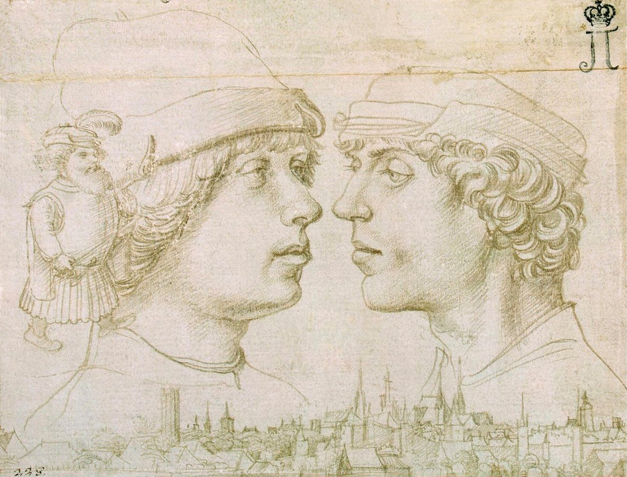 Taiteilijan pojan muotokuva, 1514. tekijältä Hans Holbein the Elder