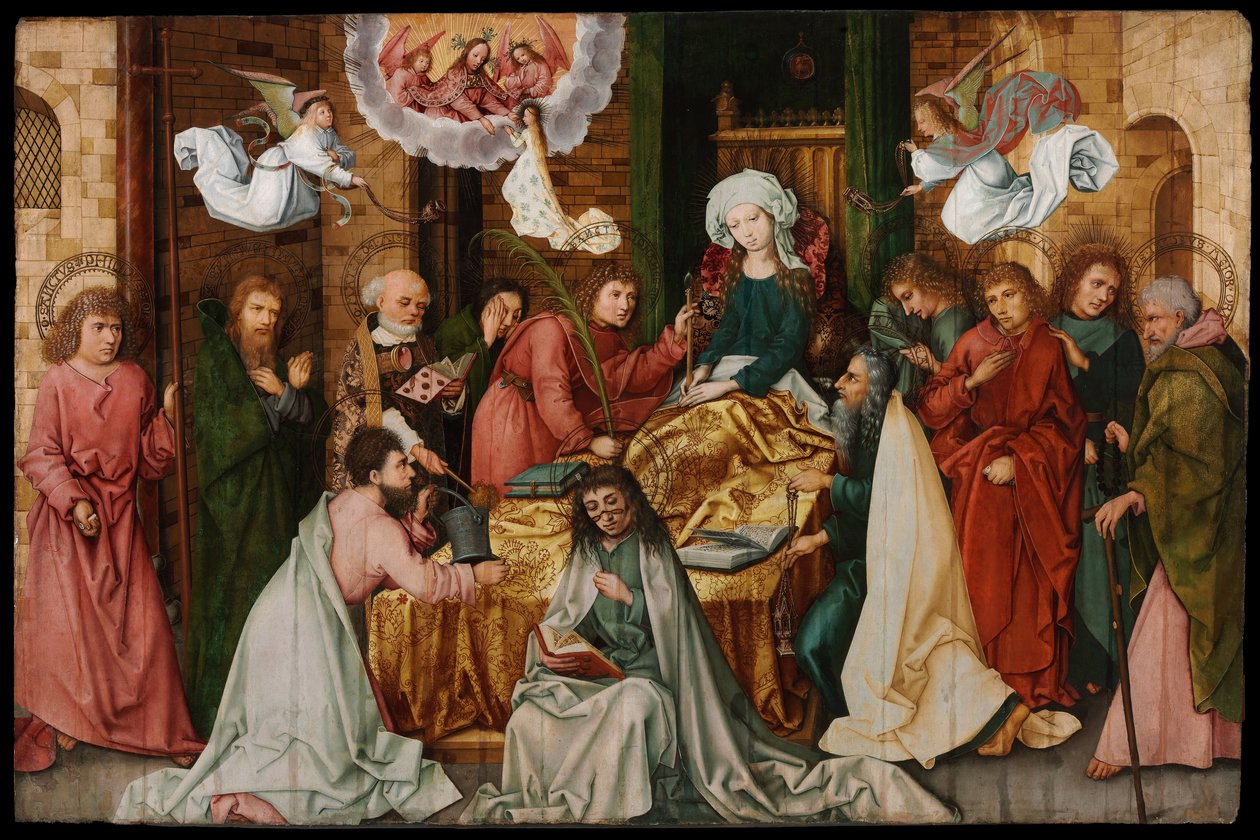 Neitsyen nukkuminen tekijältä Hans Holbein the Elder