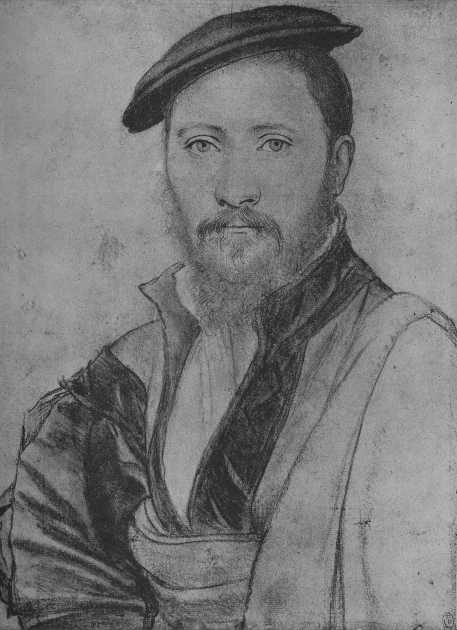 A Gentleman: Tuntematon, 1535 1945 tekijältä Hans Holbein der Jüngere