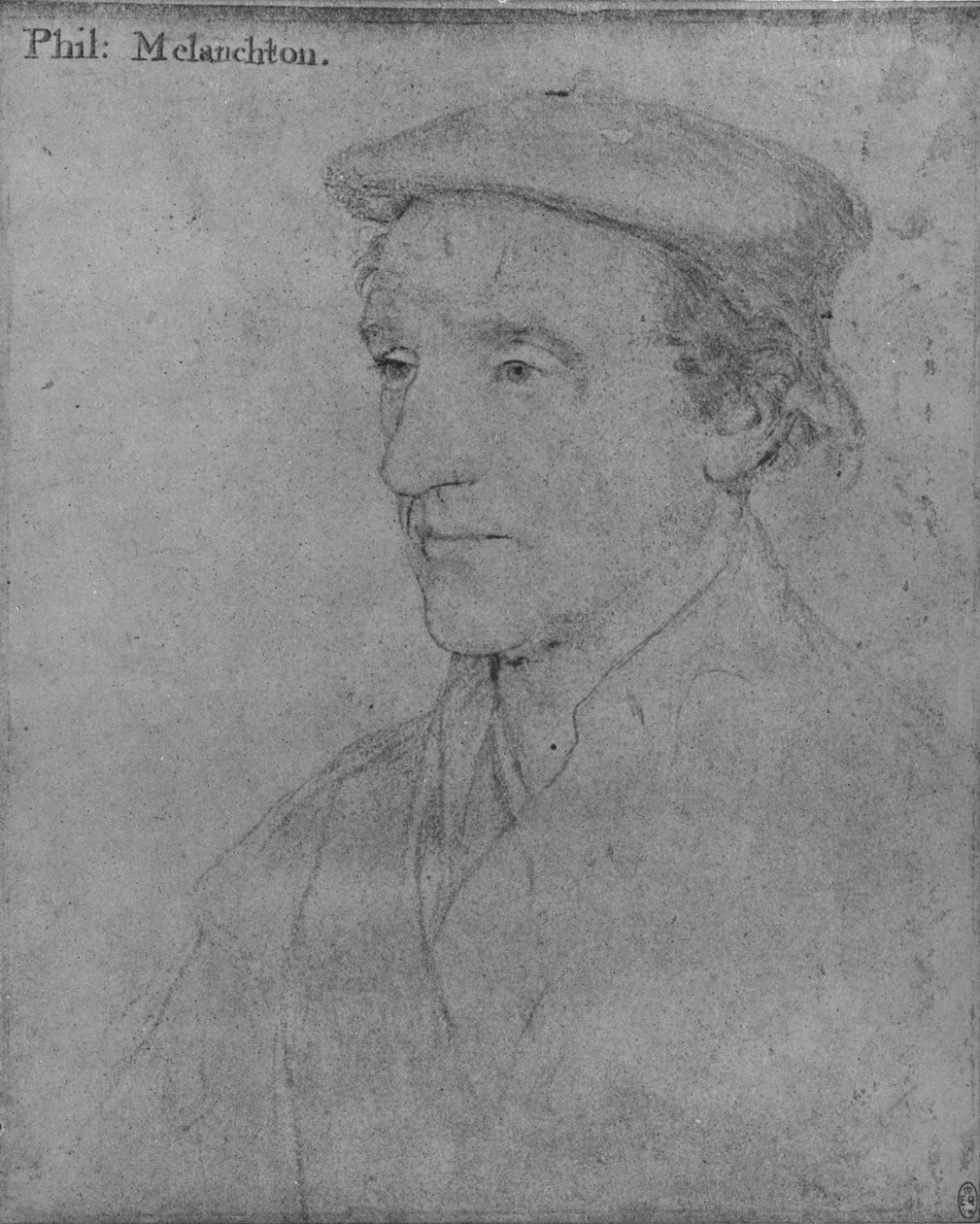"A Man: Unknown", c1532-1543 1945 tekijältä Hans Holbein der Jüngere