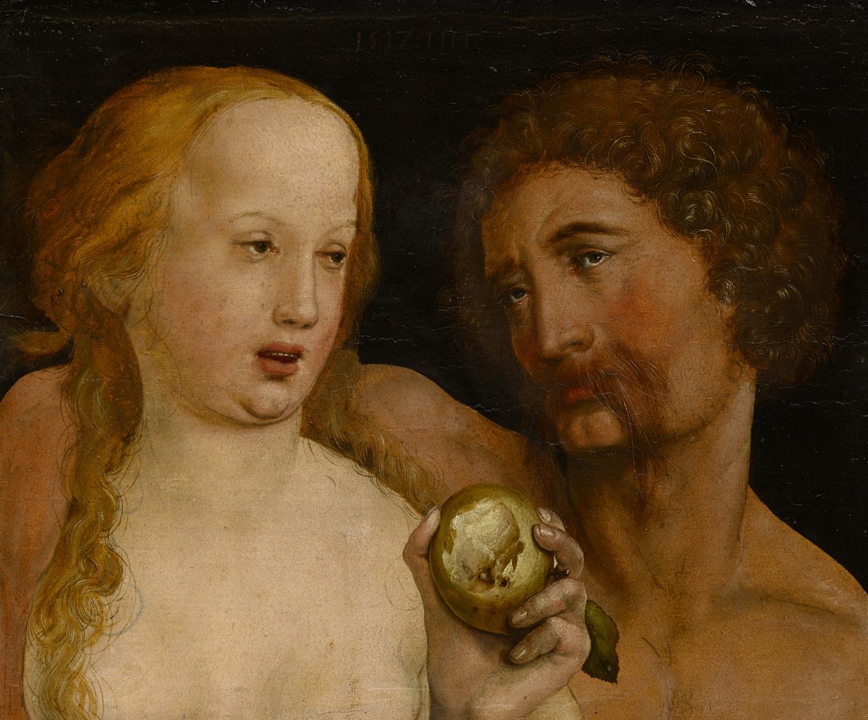 Aadam ja Eeva, 1517 tekijältä Hans Holbein der Jüngere