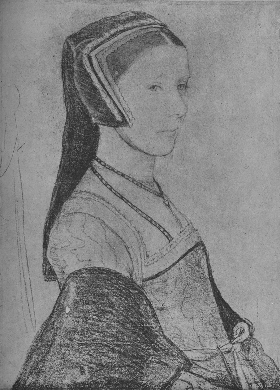 Anne Cresacre, c1527 1945 tekijältä Hans Holbein der Jüngere