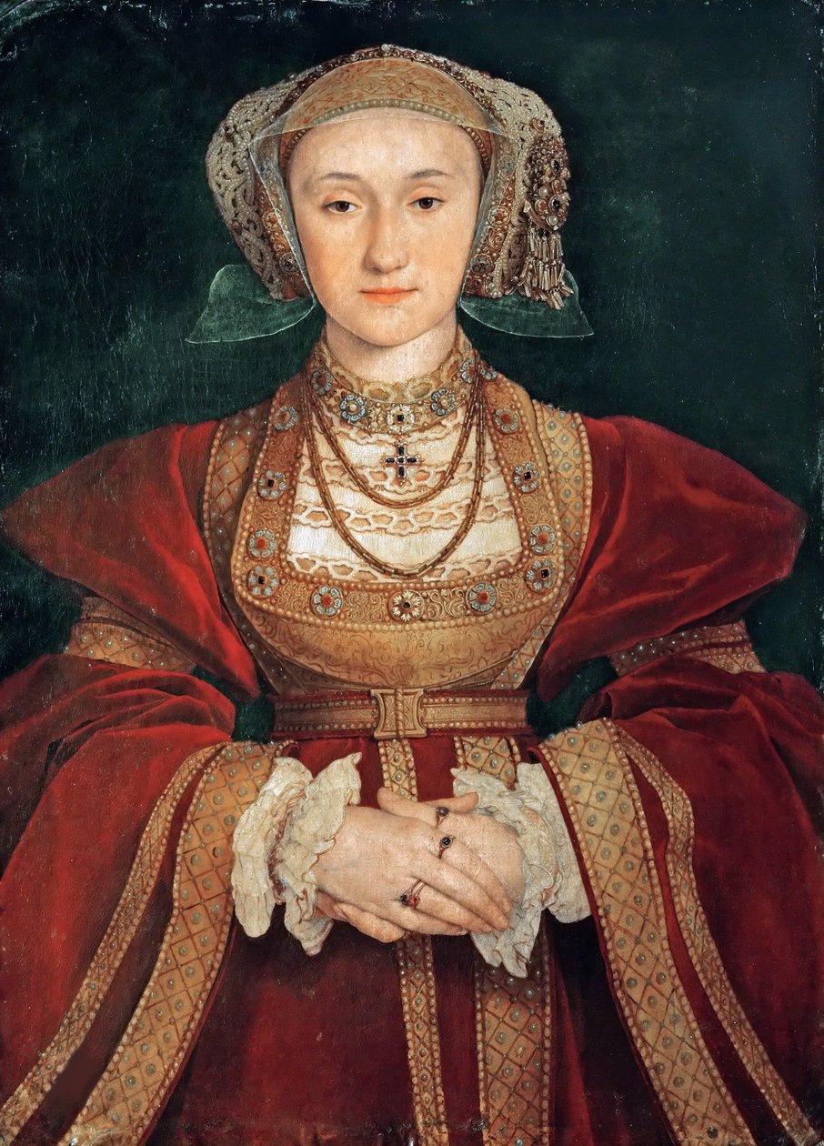 Anne of Cleves 1515-1557, noin 1539. tekijältä Hans Holbein der Jüngere