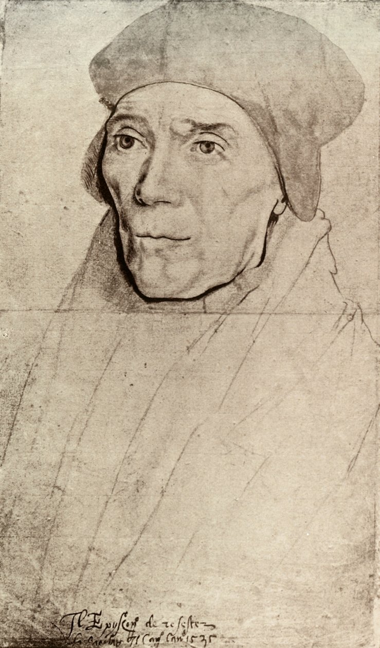 Piispa Fisher, 1909 tekijältä Hans Holbein der Jüngere