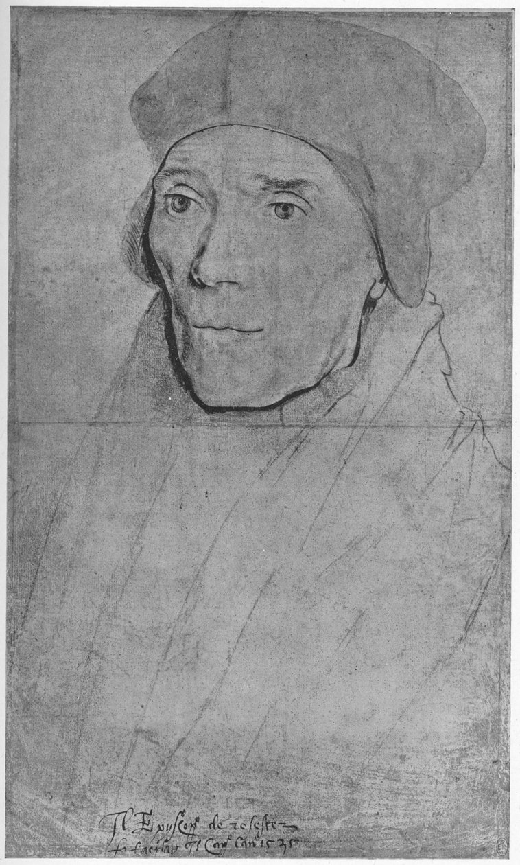 Kardinaali Fisher, Rochesterin piispa, 1532-1534 1945 tekijältä Hans Holbein der Jüngere
