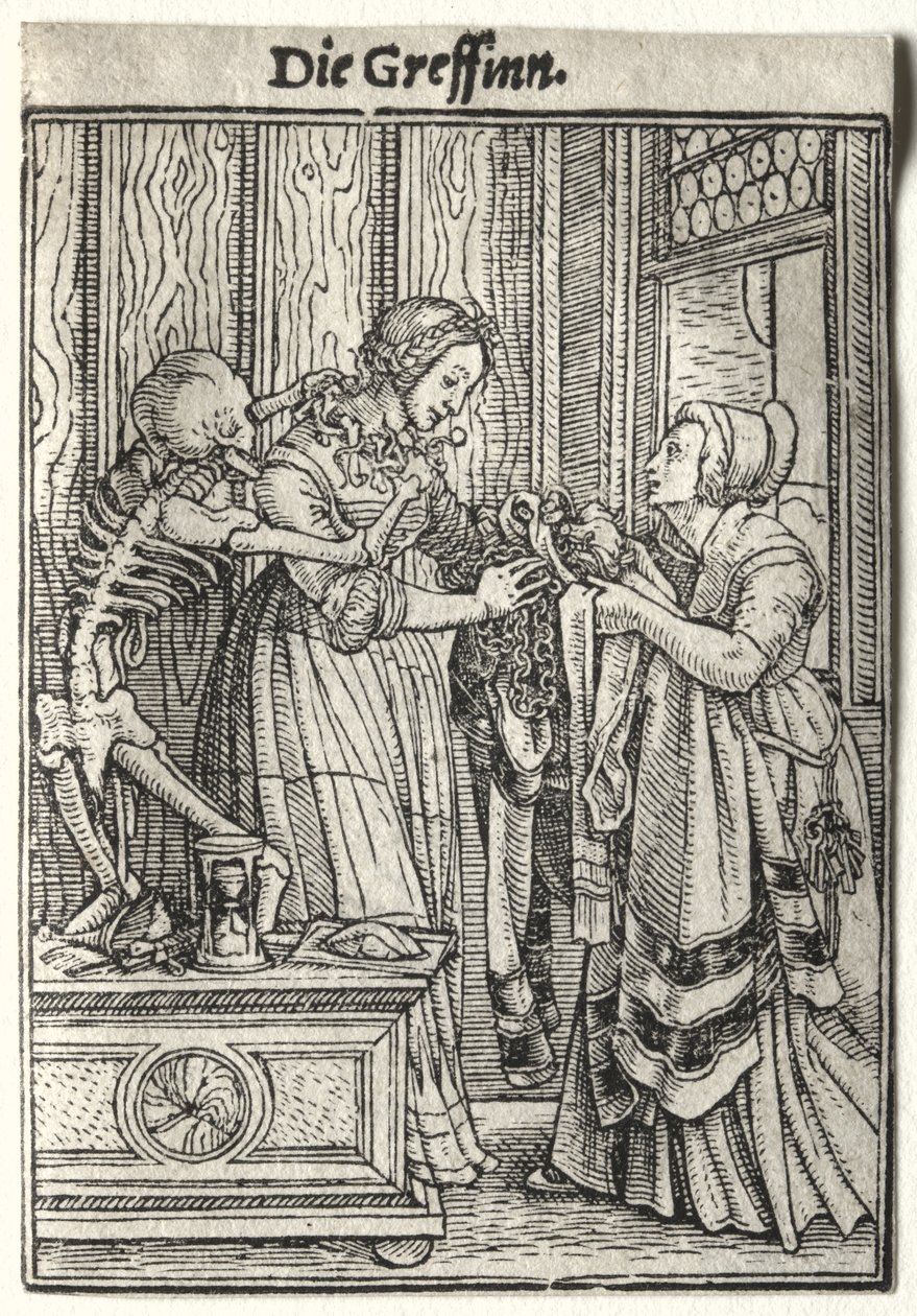 Kuoleman tanssi: Kreivitär tekijältä Hans Holbein the Younger