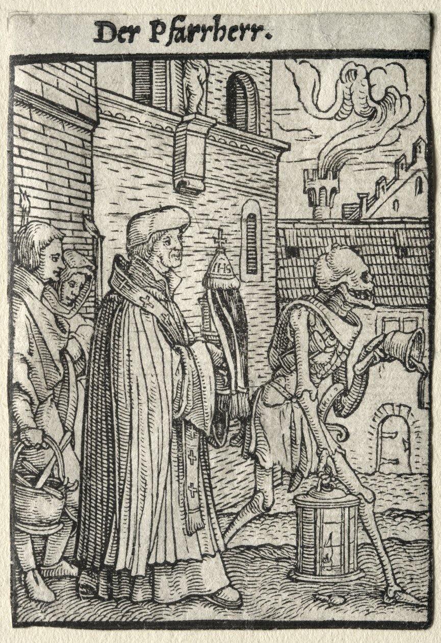 Kuoleman tanssi: Pastori tekijältä Hans Holbein the Younger