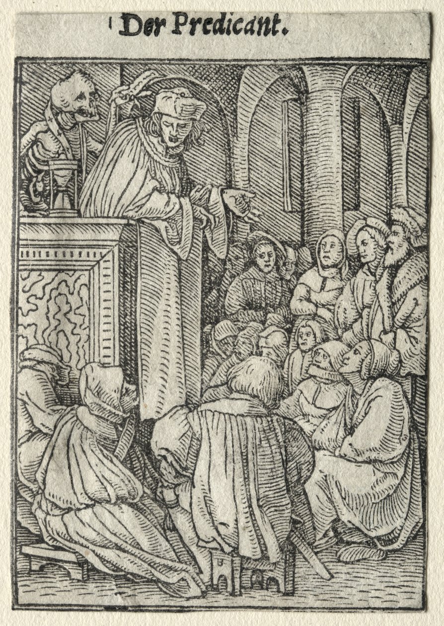 Kuoleman tanssi: Saarnaaja tekijältä Hans Holbein the Younger