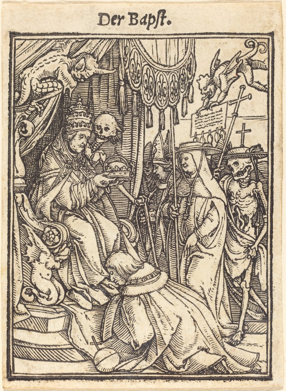 Paavi tekijältä Hans Holbein der Jüngere