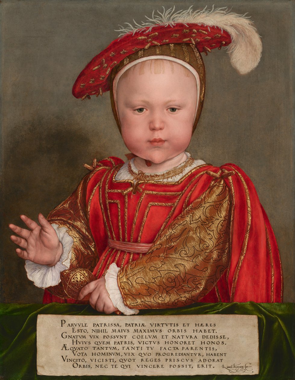 Edvard VI lapsena tekijältä Hans Holbein the Younger