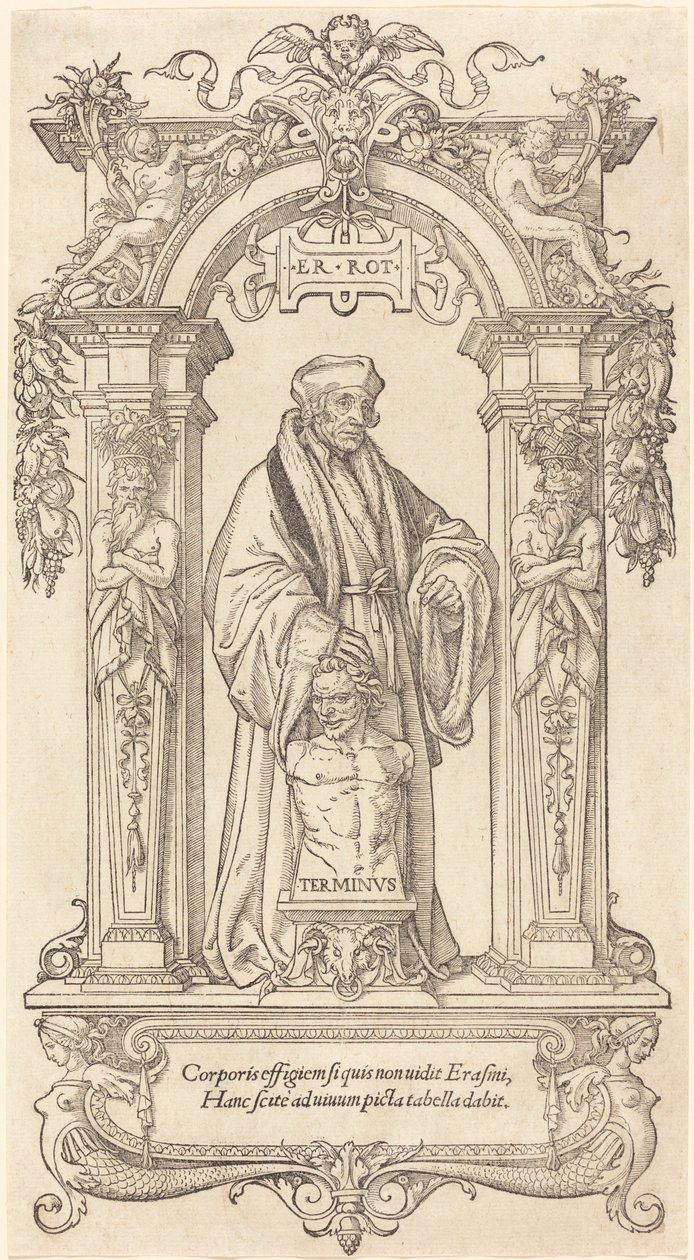 Erasmus Rotterdamilainen tekijältä Hans Holbein der Jüngere