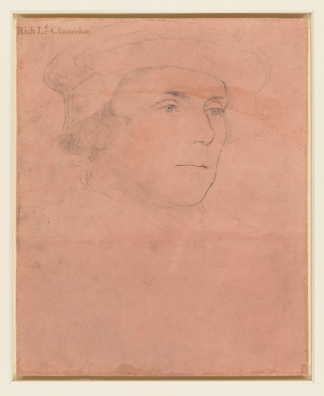 Hans Holbein nuorempi - Sir Richard Rich, myöhemmin 1. paroni Rich (14967-1567) noin 1532-43. tekijältä Hans Holbein the Younger
