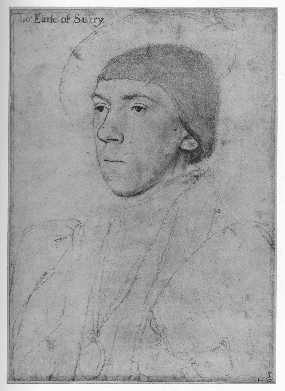 Henry Howard, Earl of Surrey, c1533-1536 1945 tekijältä Hans Holbein der Jüngere