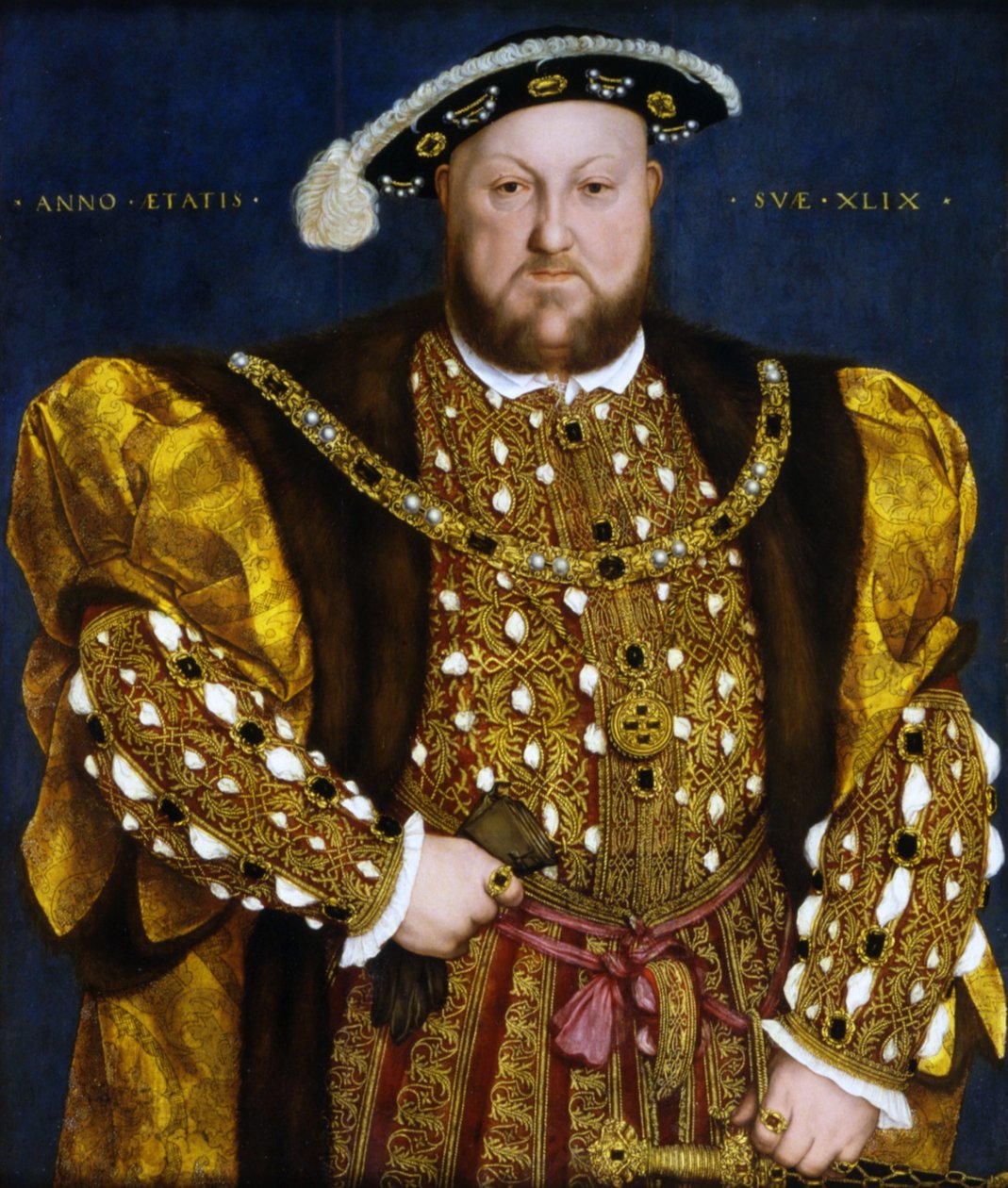 Italian: Henrik VIII Englannin muotokuva Henrik VIII Englannin muotokuva Henrik VIII Englannin muotokuva tekijältä Hans Holbein the Younger