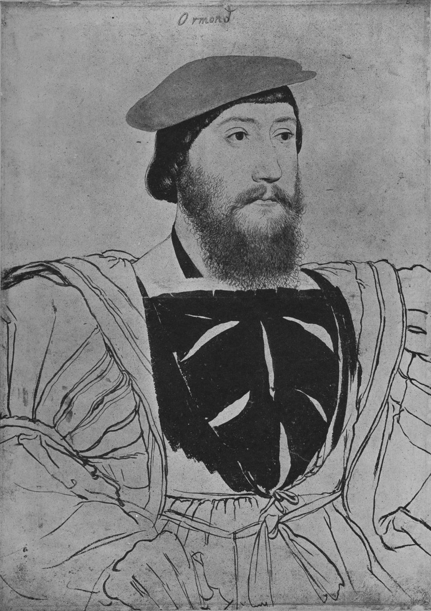 James Butler, c1537 1945 tekijältä Hans Holbein der Jüngere