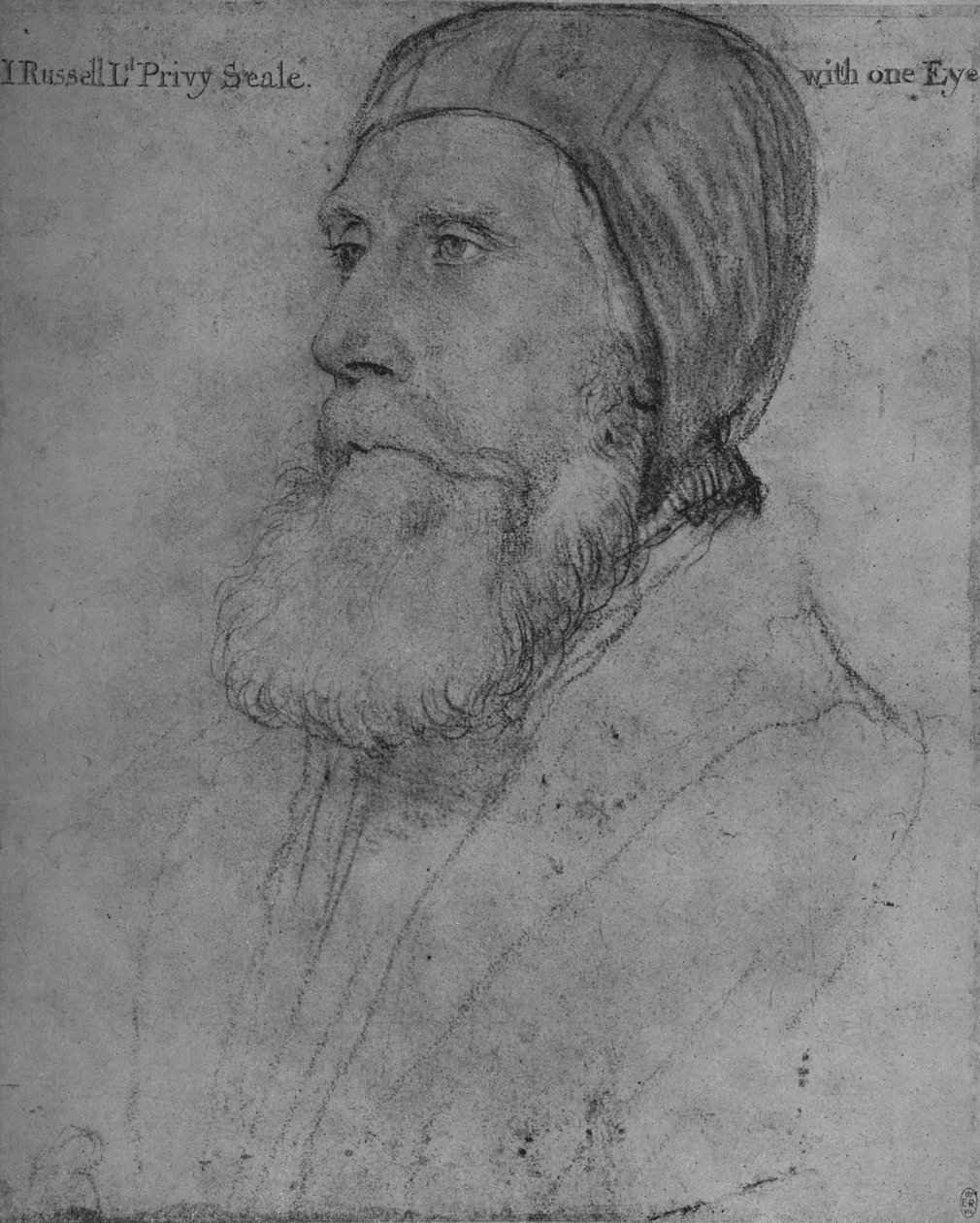 John Russell, Earl of Bedford, c1532-1543 1945 tekijältä Hans Holbein der Jüngere