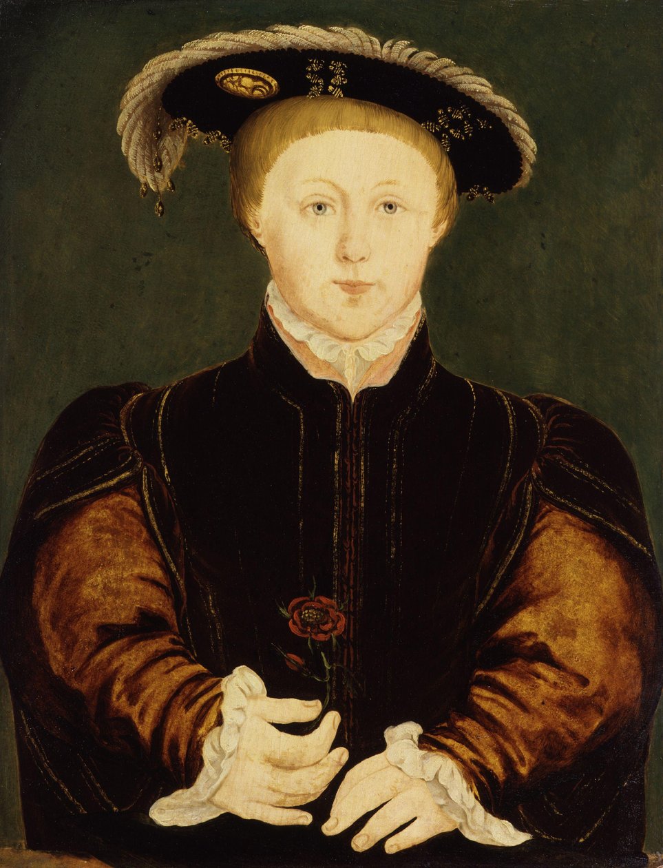 Kuningas Edward VI, noin 1542 tekijältä Hans Holbein der Jüngere