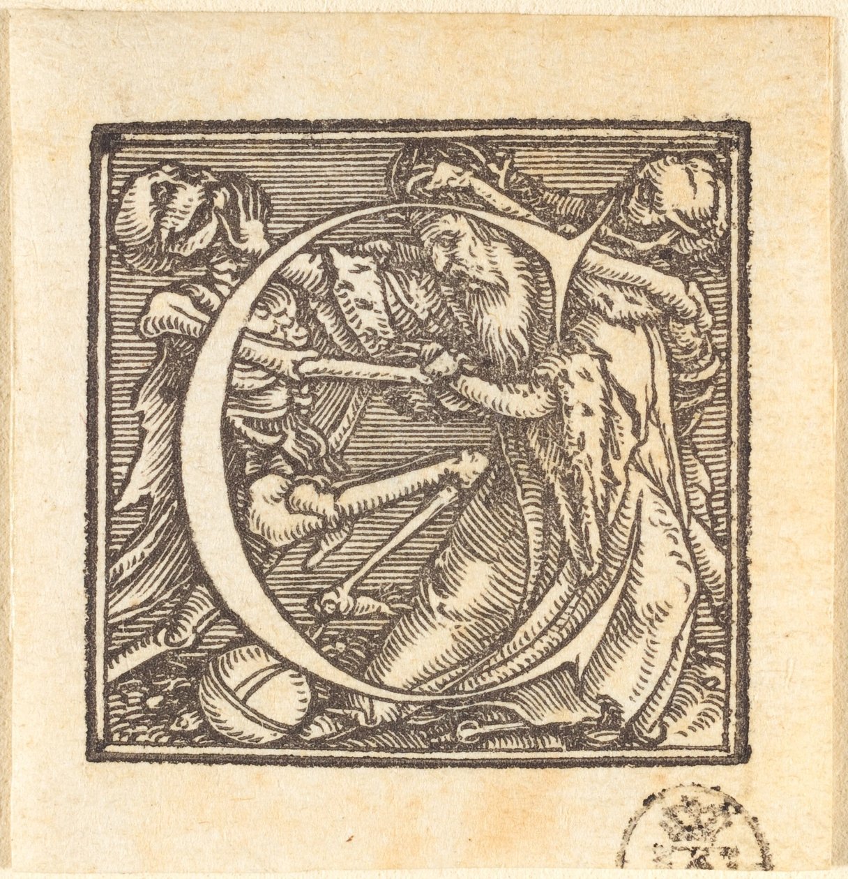 Kirjain C tekijältä Hans Holbein der Jüngere
