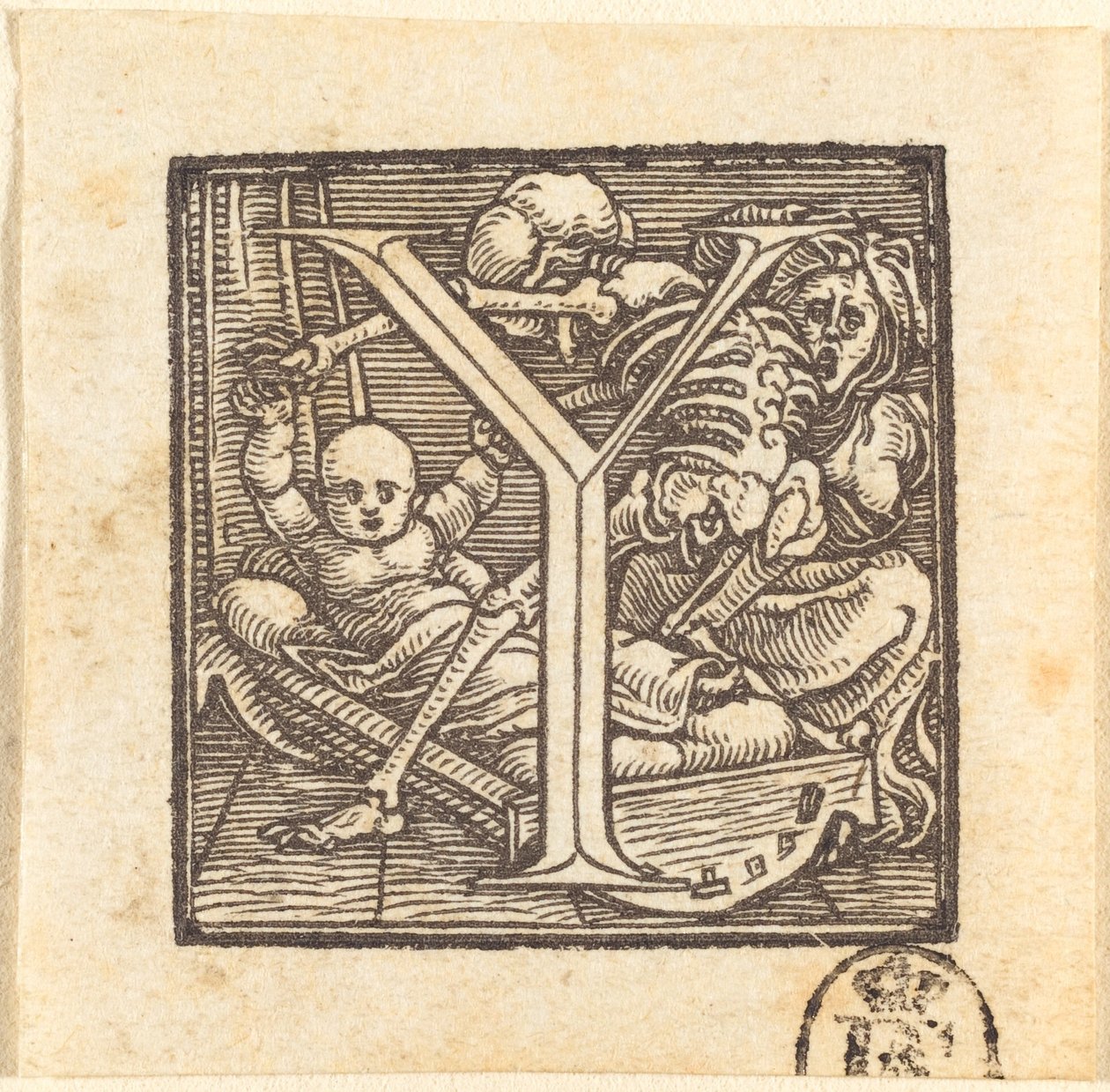 Kirjain Y tekijältä Hans Holbein der Jüngere