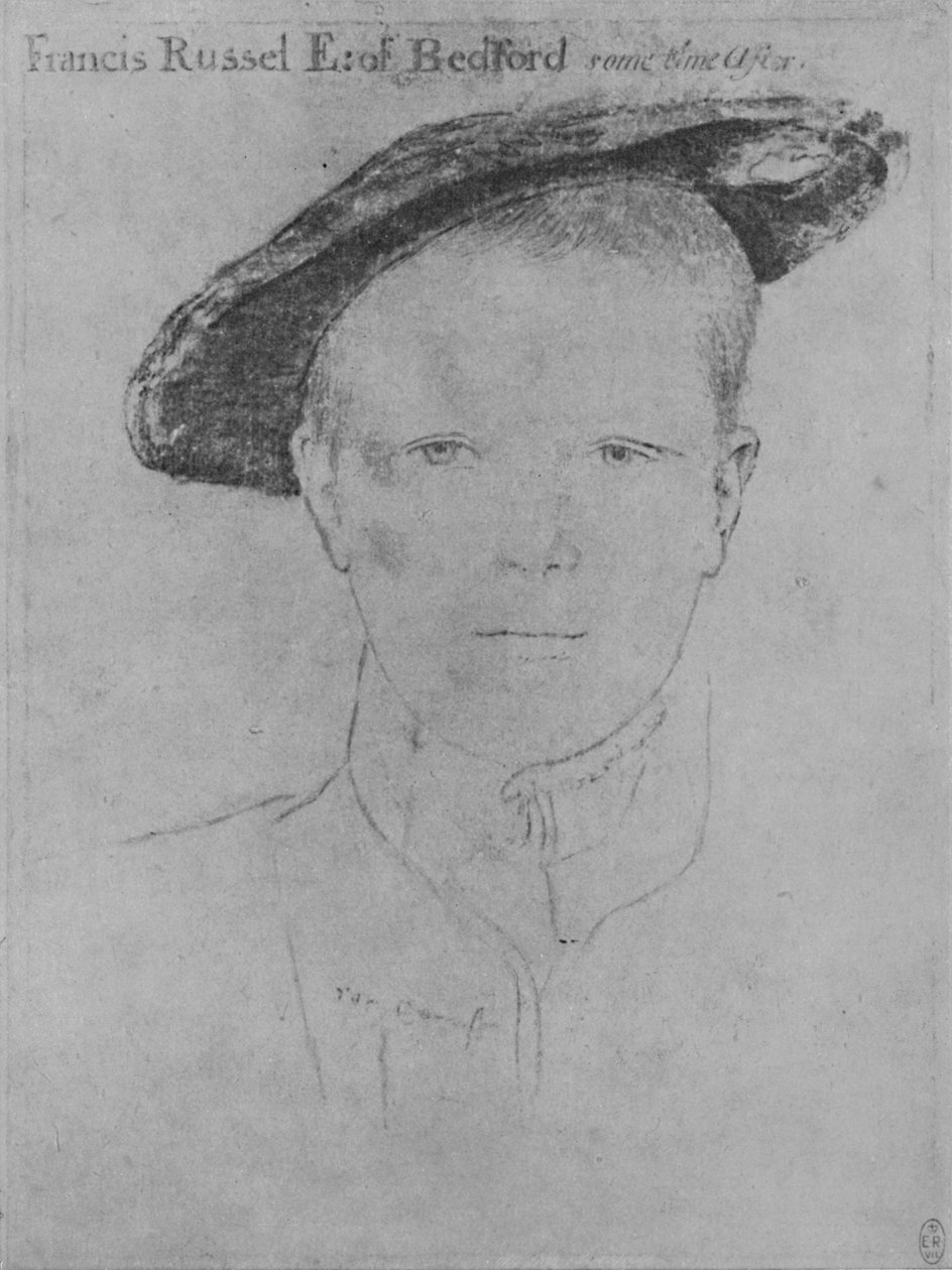 Lordi Francis Russell, c1534-1538 1945 tekijältä Hans Holbein der Jüngere