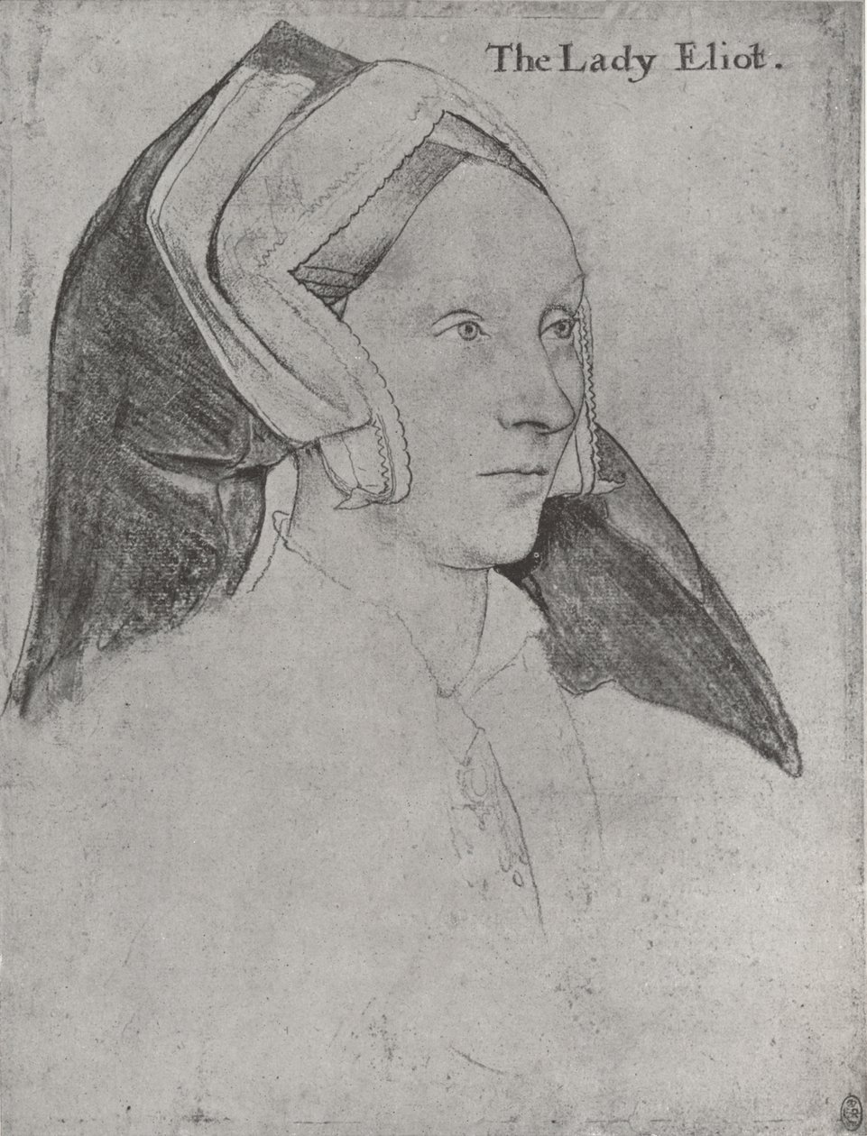 Margaret, Lady Elyot, c1532-1534 1945 tekijältä Hans Holbein der Jüngere