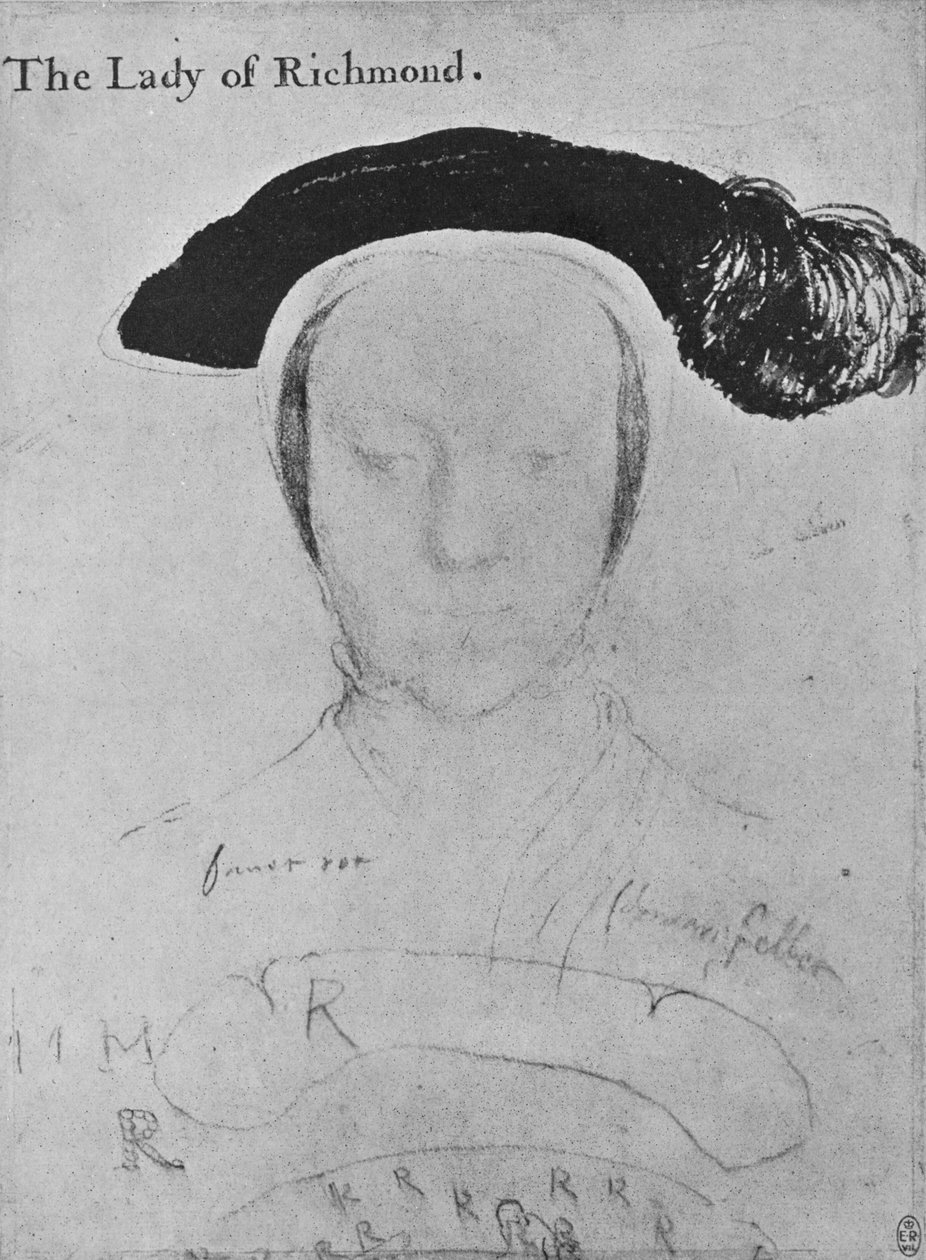 Mary, Richmondin ja Somersetin herttuatar, c1532-1533 1945 tekijältä Hans Holbein der Jüngere