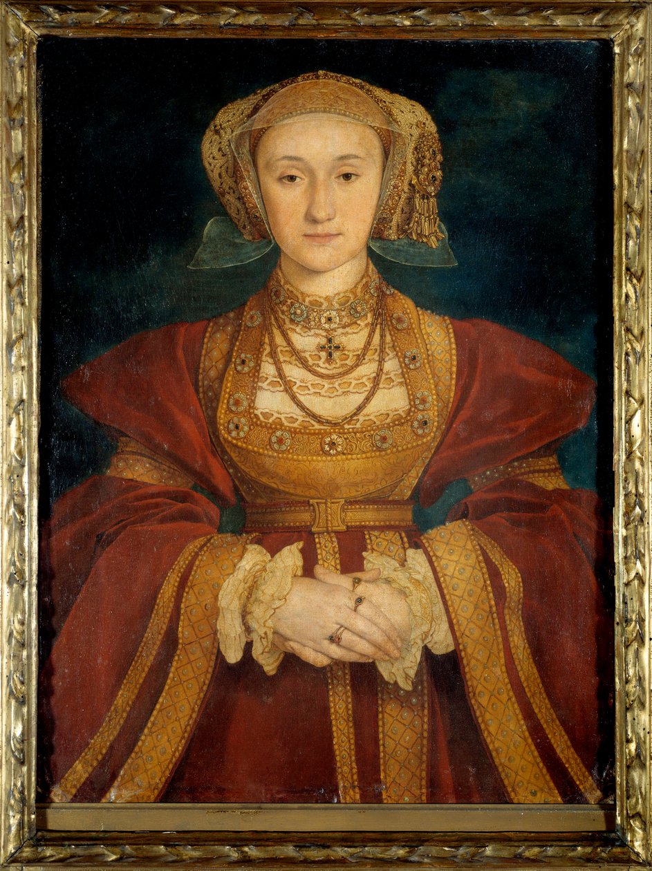 Anne of Clevesin muotokuva tekijältä Hans Holbein the Younger