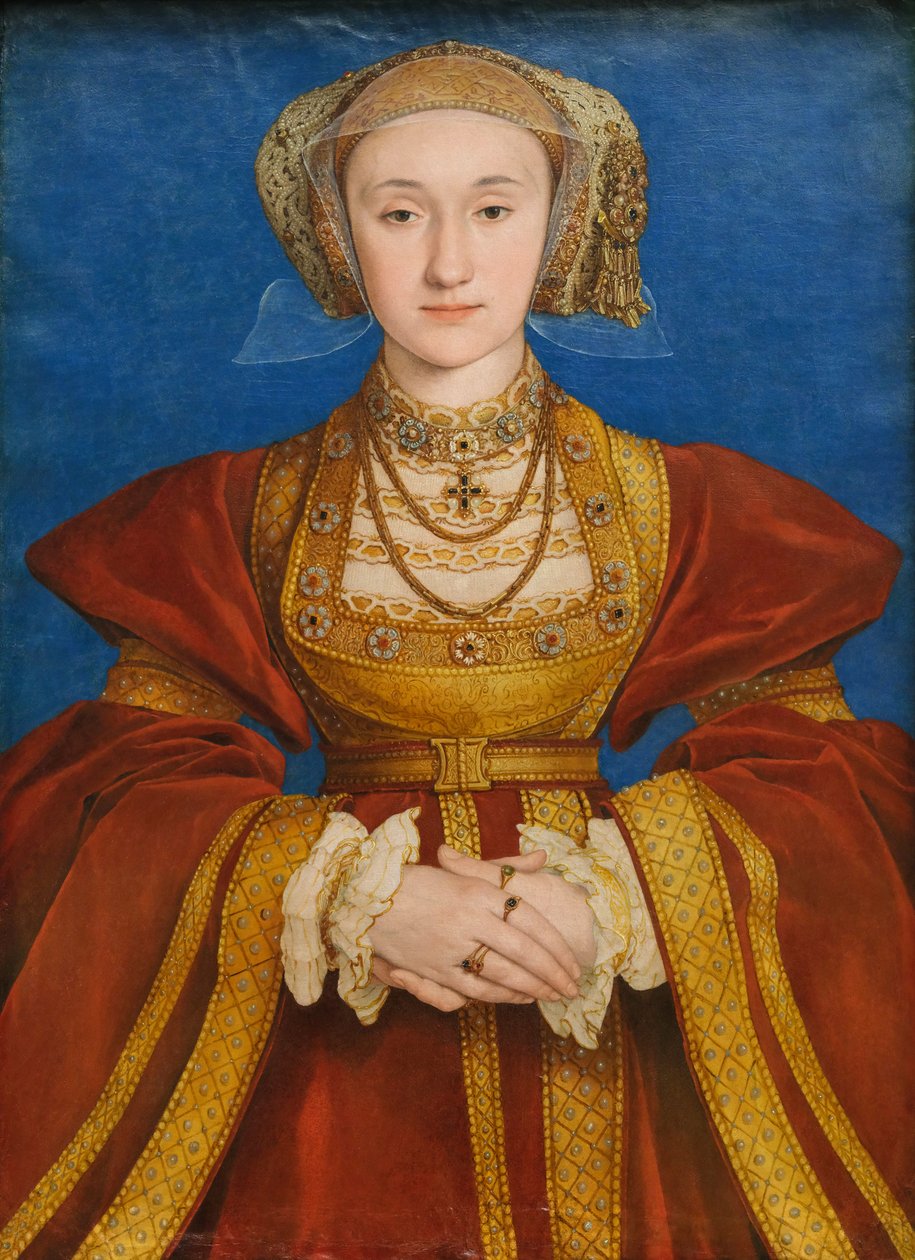 Muotokuva Anne Clevesin Annasta tekijältä Hans Holbein the Younger
