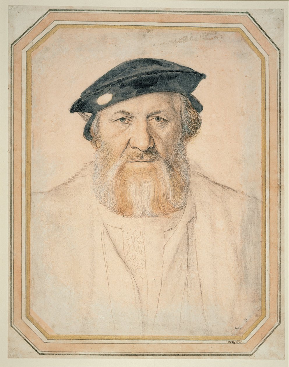 Muotokuva Charles de Solierista, Sieur de Morettesta. tekijältä Hans Holbein the Younger