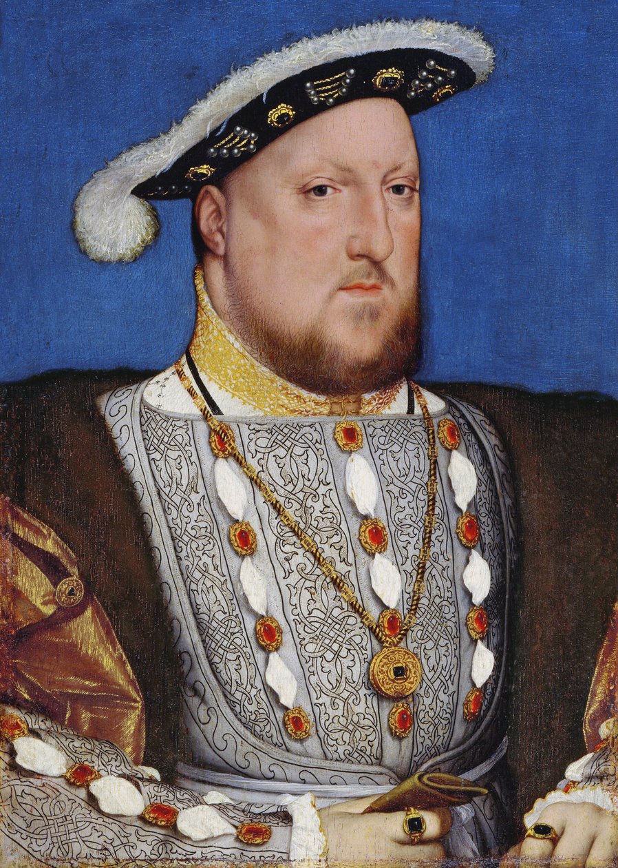 Englannin Henrik VIII:n muotokuva tekijältä Hans Holbein the Younger