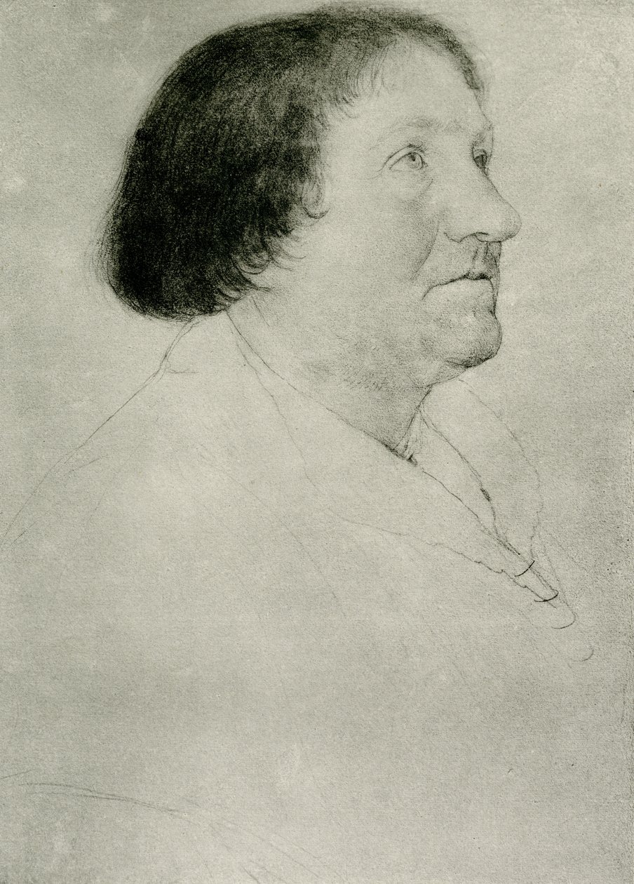 Baselin pormestarin Jakob Meyer zum Hasenin muotokuva tekijältä Hans Holbein der Jüngere