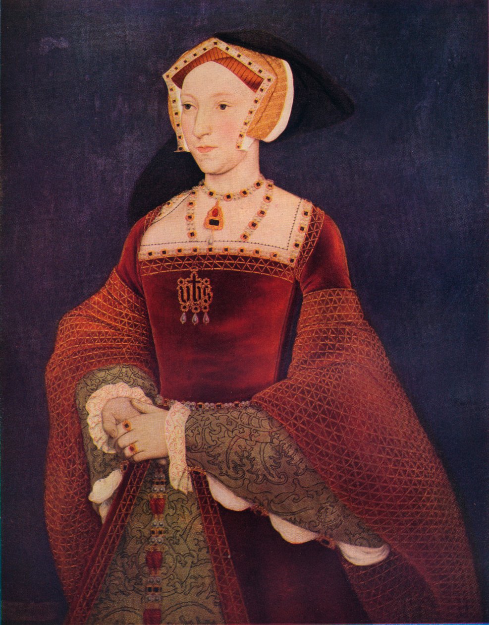 Holbeinin muotokuva Jane Seymourista, 1536, 1936. tekijältä Hans Holbein der Jüngere