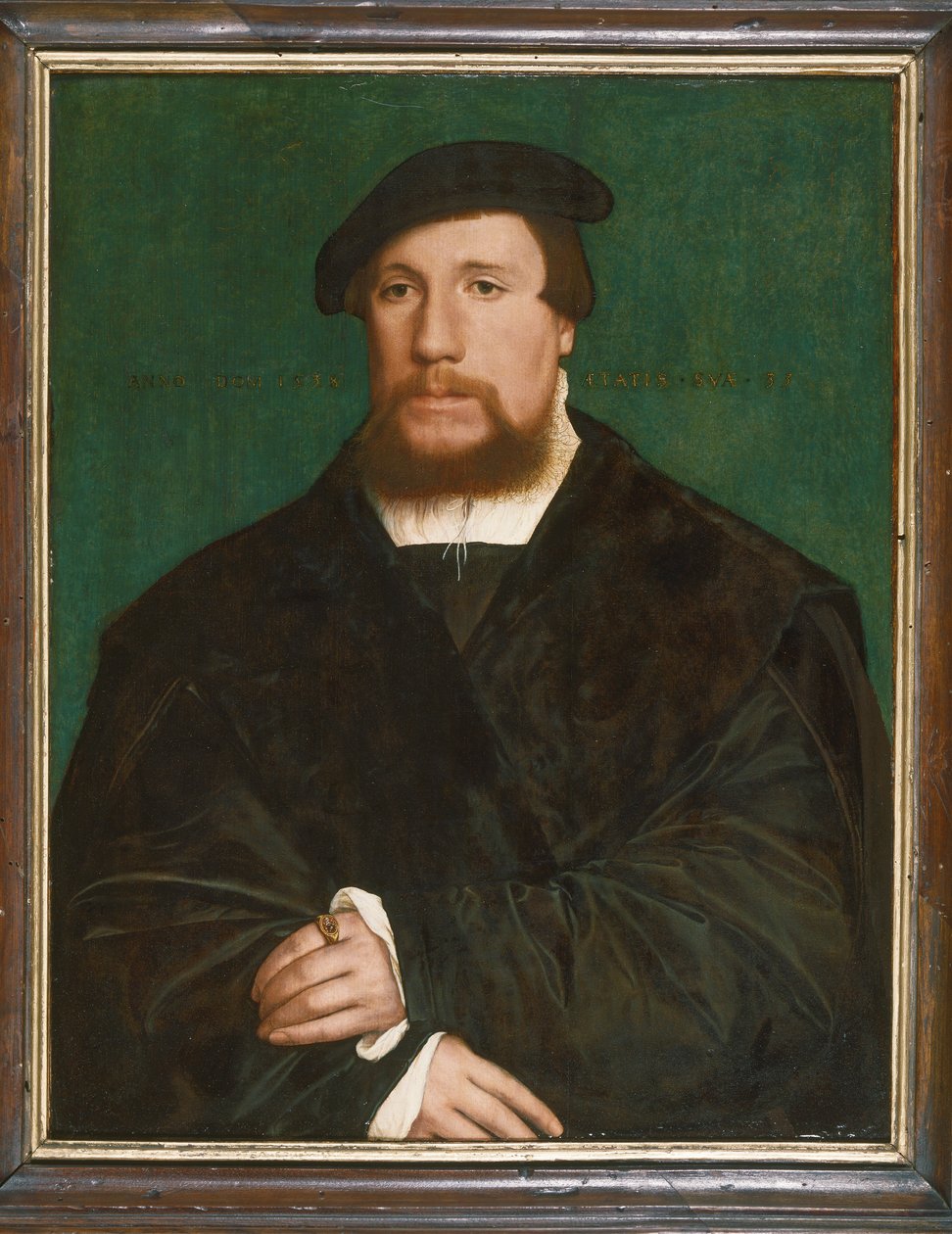 Hansakauppiaan muotokuva tekijältä Hans Holbein der Jüngere