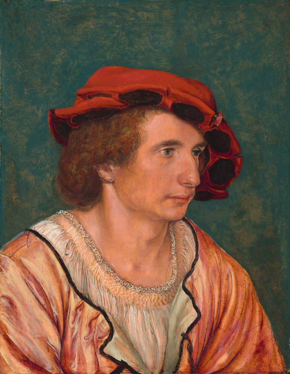 Nuoren miehen muotokuva, n. 15201530. tekijältä Hans Holbein der Jüngere