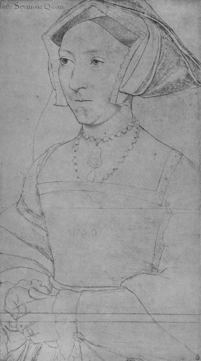 Kuningatar Jane Seymour, c1536-1537 1945 tekijältä Hans Holbein der Jüngere