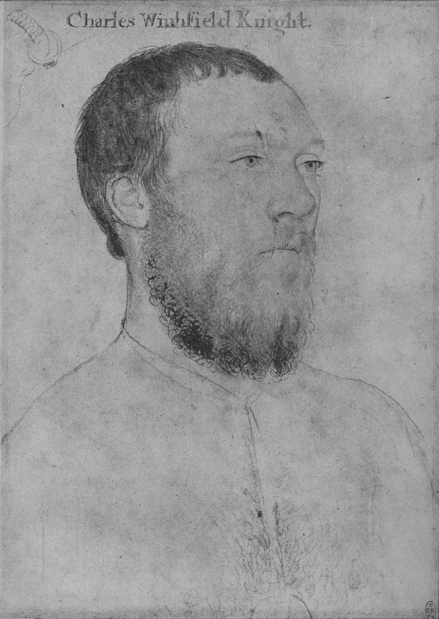 Sir Charles Wingfield, c1532-1540 1945 tekijältä Hans Holbein der Jüngere