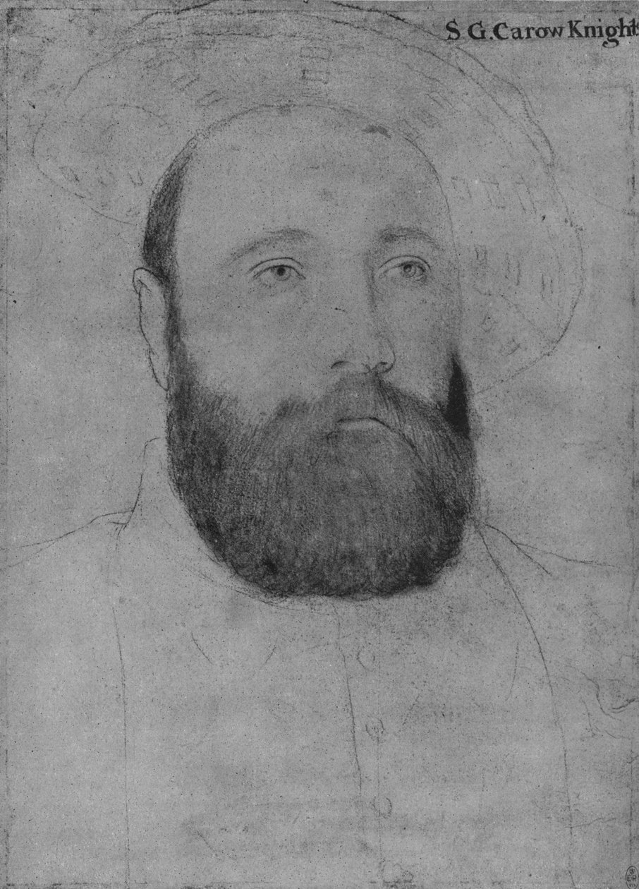 Sir George Carew, c1532-1543 1945 tekijältä Hans Holbein der Jüngere