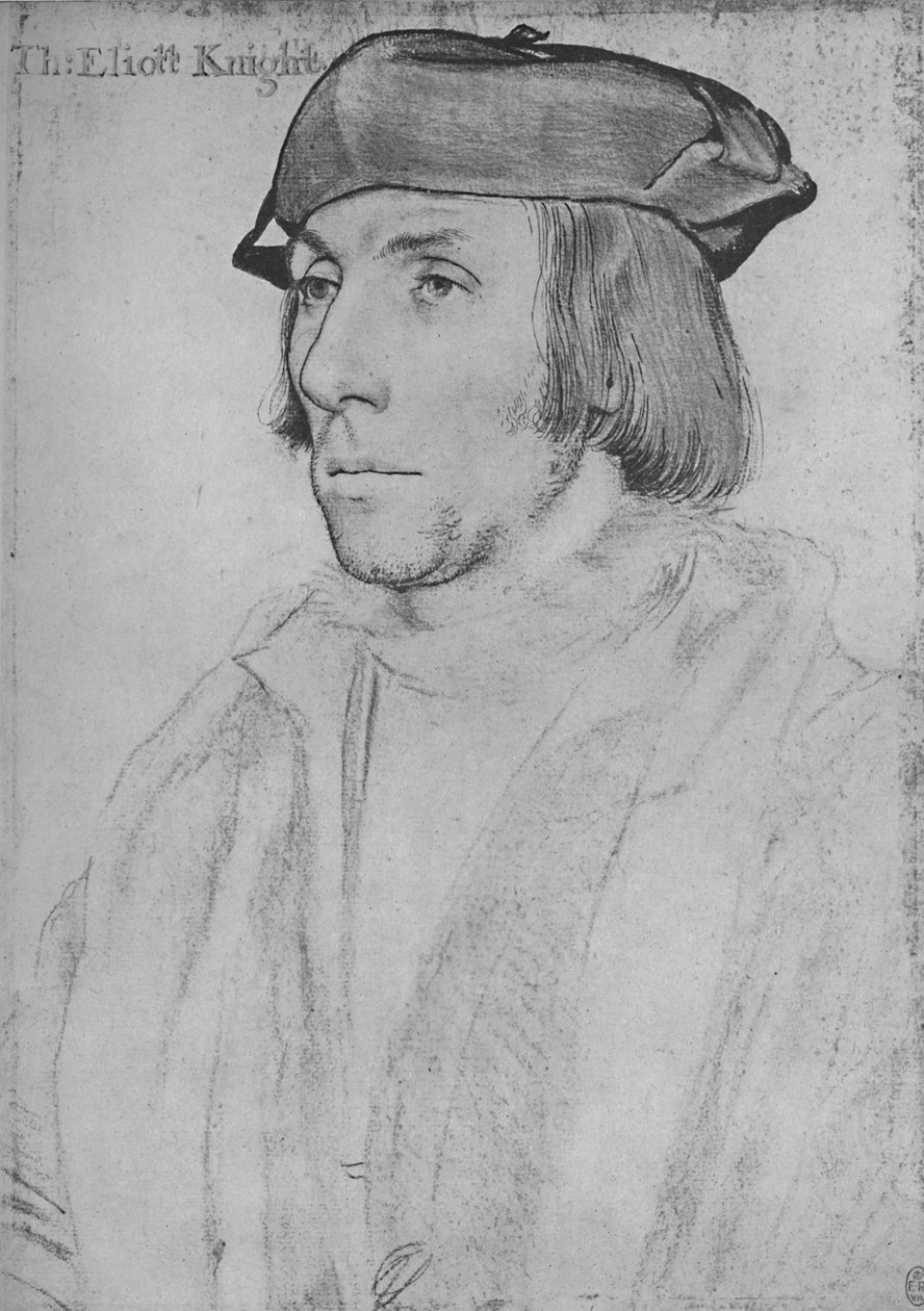 Sir Thomas Elyot, c1532-1534 1945 tekijältä Hans Holbein der Jüngere