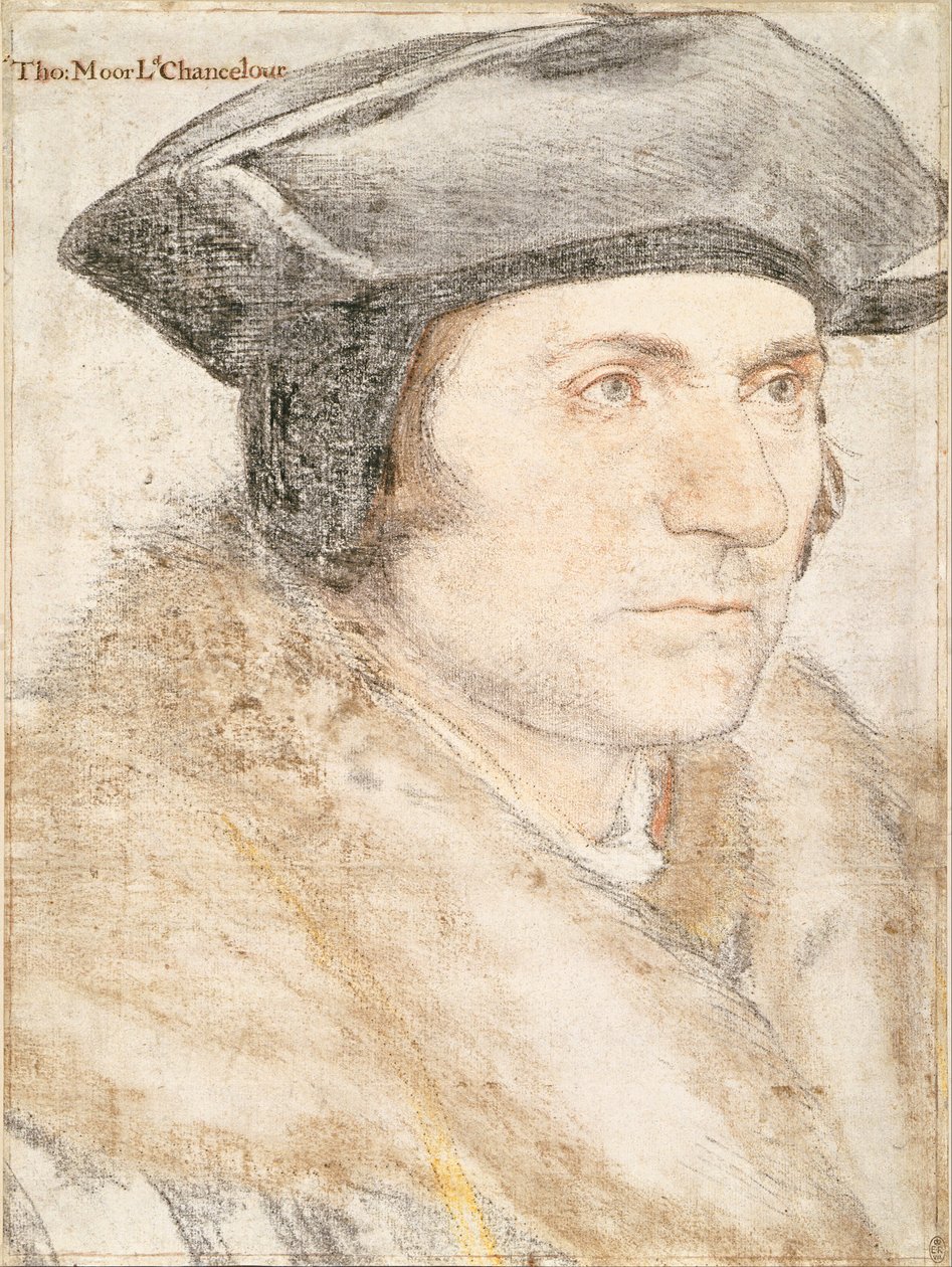 Sir Thomas More (1478 -1535) tekijältä Hans Holbein the Younger