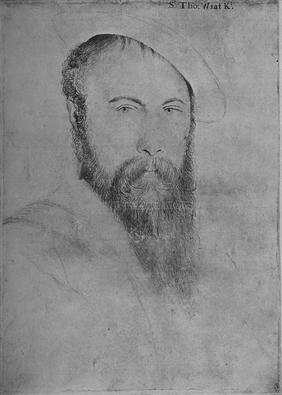 Sir Thomas Wyatt Copy, c1535-1553 1945 tekijältä Hans Holbein der Jüngere
