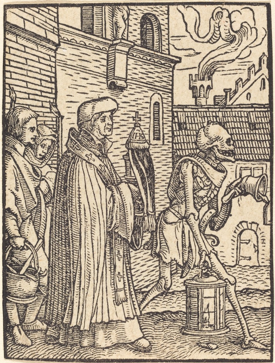 Seurakunnan pappi tekijältä Hans Holbein der Jüngere