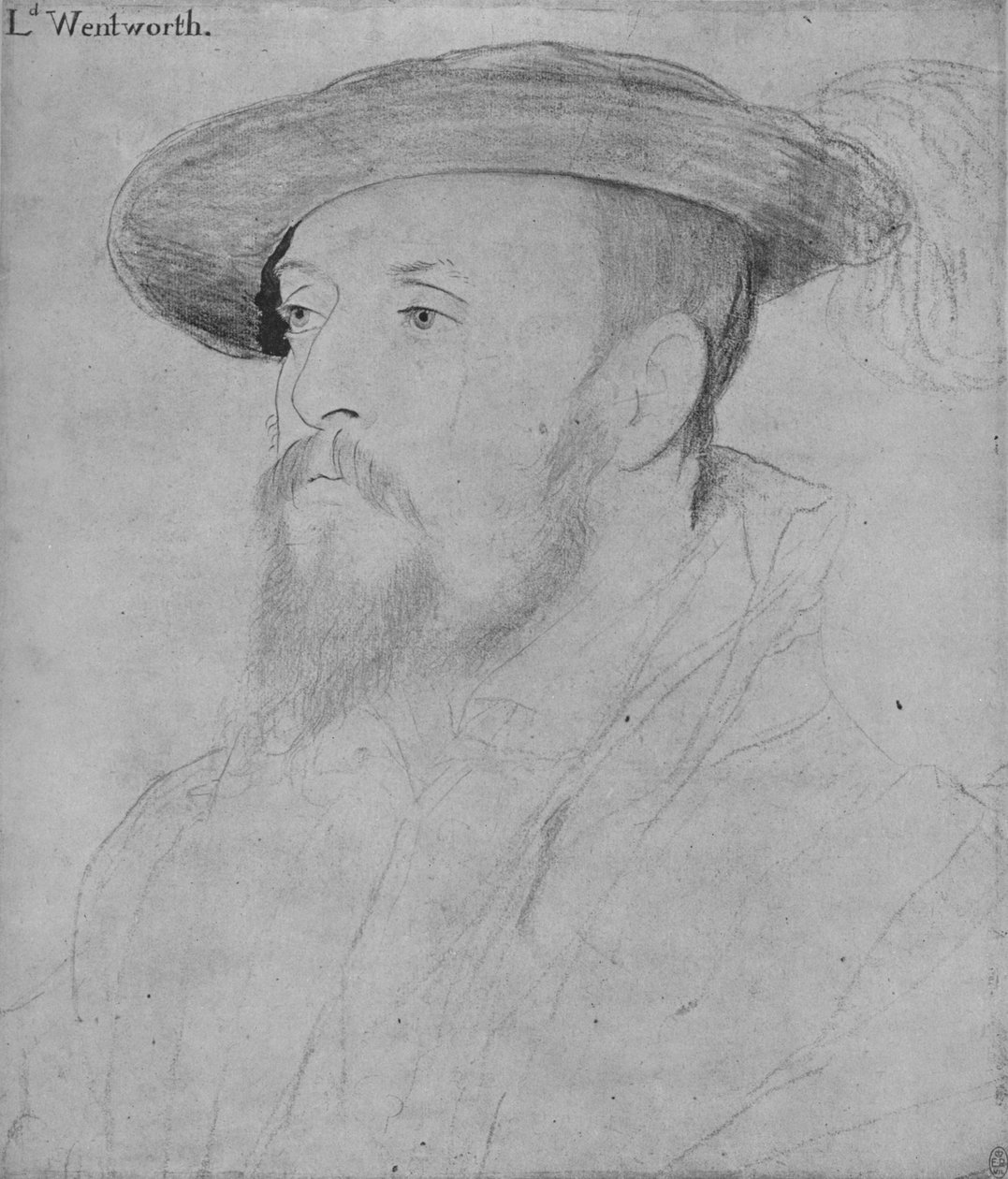 Thomas, Baron Wentworth, c1532-1543 1945 tekijältä Hans Holbein der Jüngere