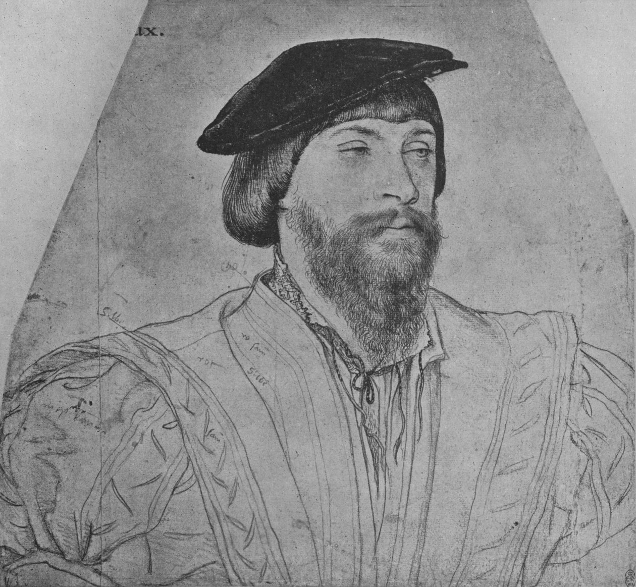 Thomas, Lord Vaux, c1533 1945 tekijältä Hans Holbein der Jüngere