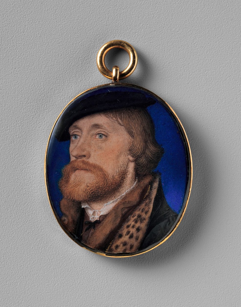 Thomas Wriothesley, Southamptonin ensimmäinen jaarli, n. 1535 (kortille asetettu helmi) tekijältä Hans Holbein der Jüngere