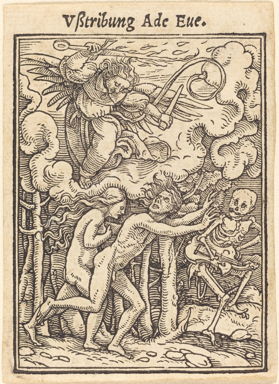 Vßtribung Ade Eue. tekijältä Hans Holbein der Jüngere