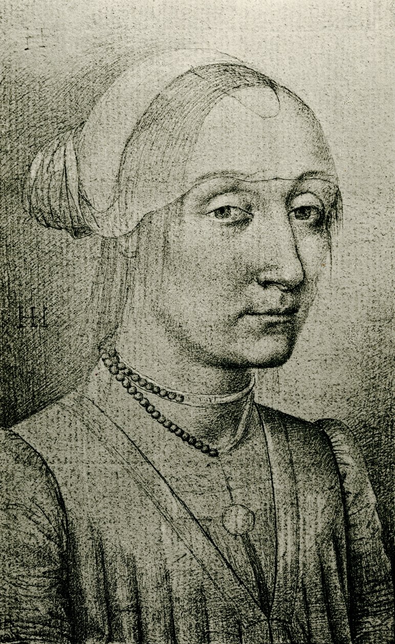 Naisen muotokuva tekijältä Hans Holbein der Jüngere